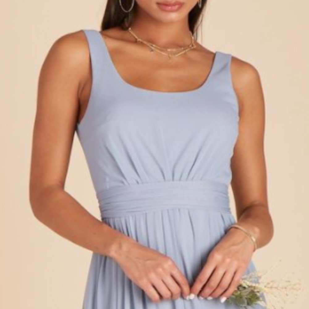 Jan Dress - Dusty Blue